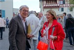Karin Keller mit QVH Alt-Präsident und Cicerone Marcel Knörr